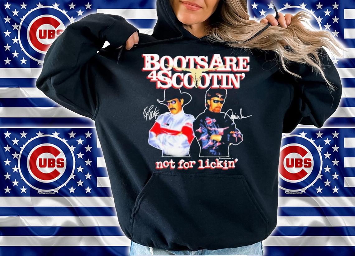 Boots Are 4 Scootin Not For Lickin Teenage Step Dad Threadless T-Shirt t-shirt