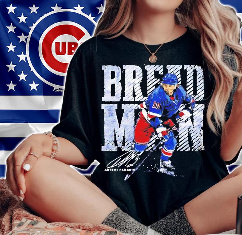 Bread Man Panarin For New York Rangers Hockey T-Shirt t-shirt