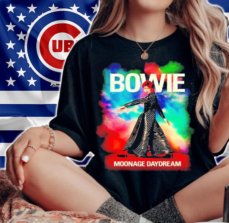 David Bowie Moonage Daydream shirt t-shirt woman shirt