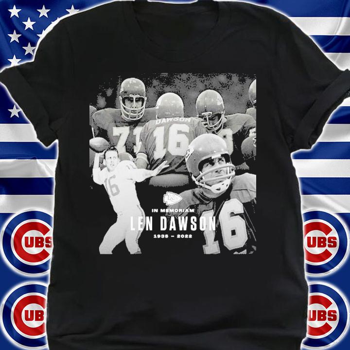 Kansas City Chiefs Legend Never Die In Memoriam Len Dawson 1935-2022 Shirt t-shirt shirt