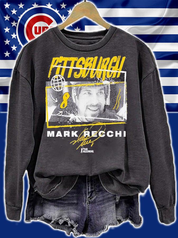 Mark Recchi Pittsburgh Tones Hockey Signature Shirt t-shirt sweatshirt