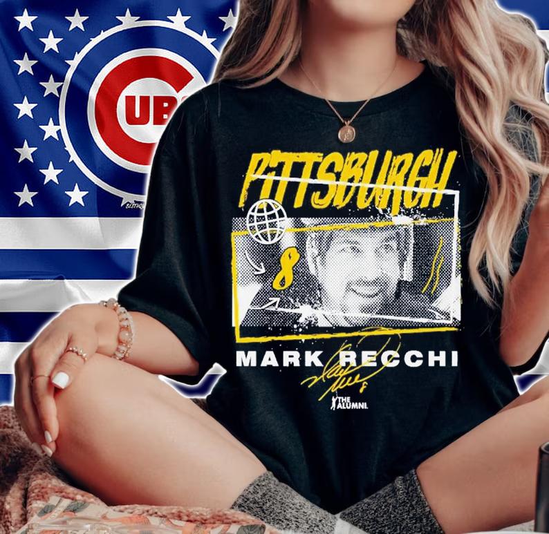 Mark Recchi Pittsburgh Tones Hockey Signature Shirt t-shirt woman shirt