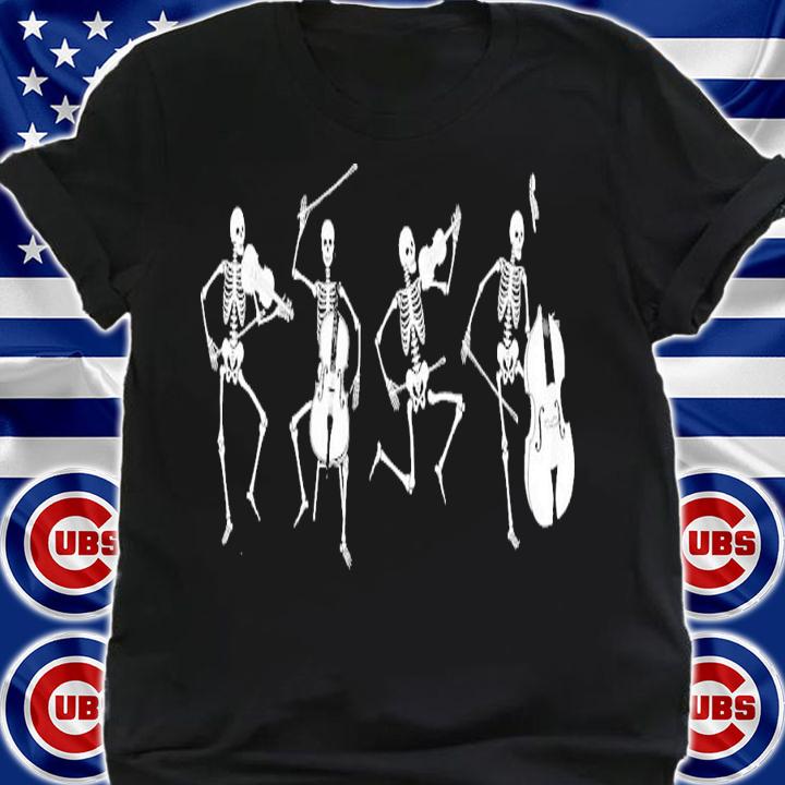 Skeleton Orchestra Halloween T-Shirt t-shirt