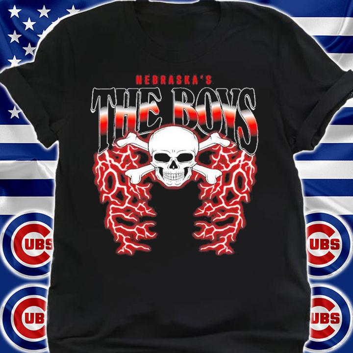 Skull Lightning The Boys Nebraska's Shirt t-shirt