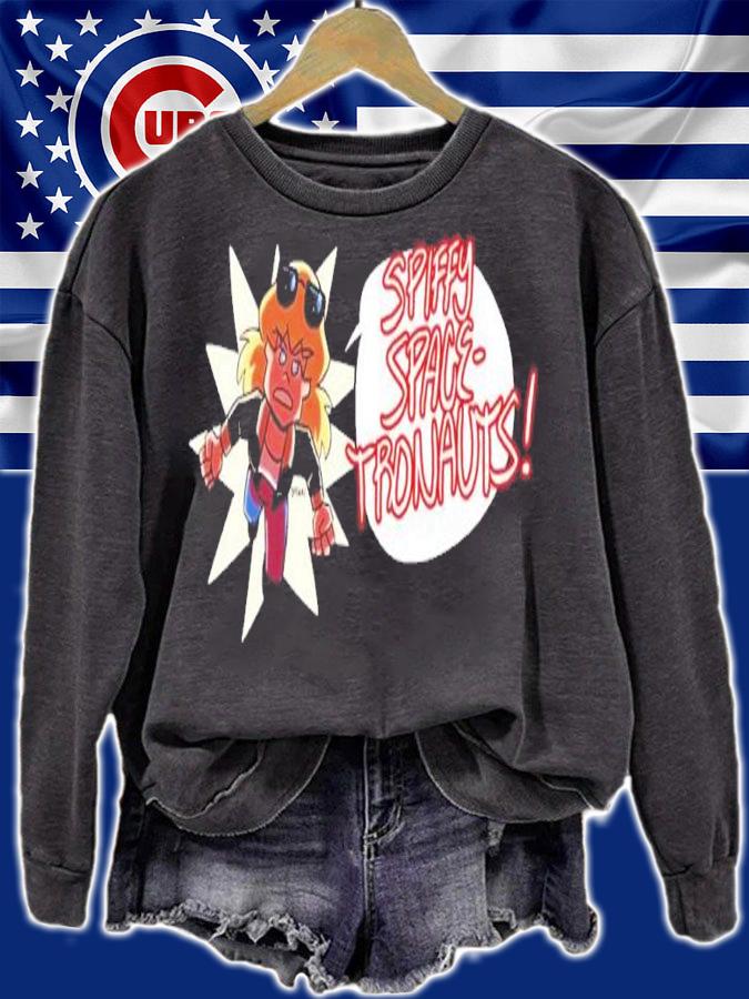 Space Force Captain Julia Gray Spiffy Space-tronauts shirt t-shirt