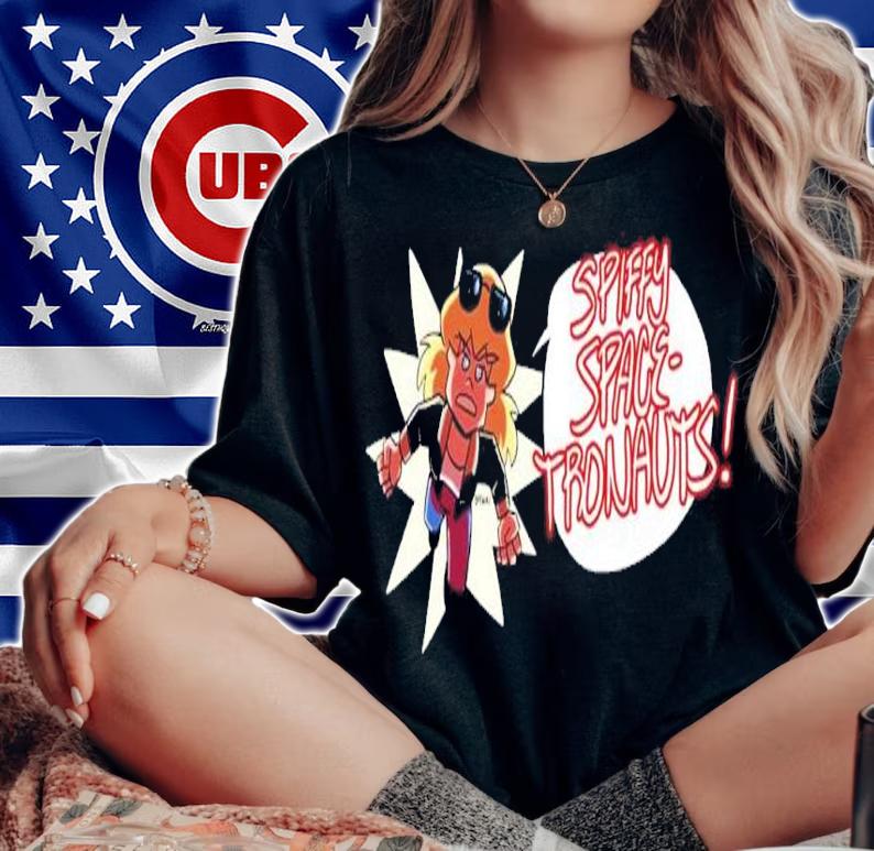 Space Force Captain Julia Gray Spiffy Space-tronauts shirt t-shirt