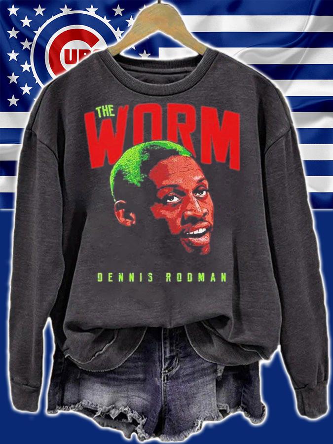 The Worm Dennis Rodman Basketball Vintage Shirt t-shirt sweatshirt