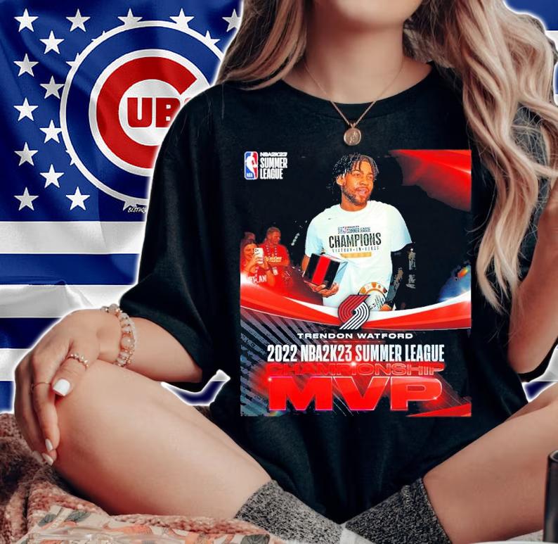 Trendon Watford 2022 NBA2k23 Summer League Championship MVP shirt t-shirt woman shirt
