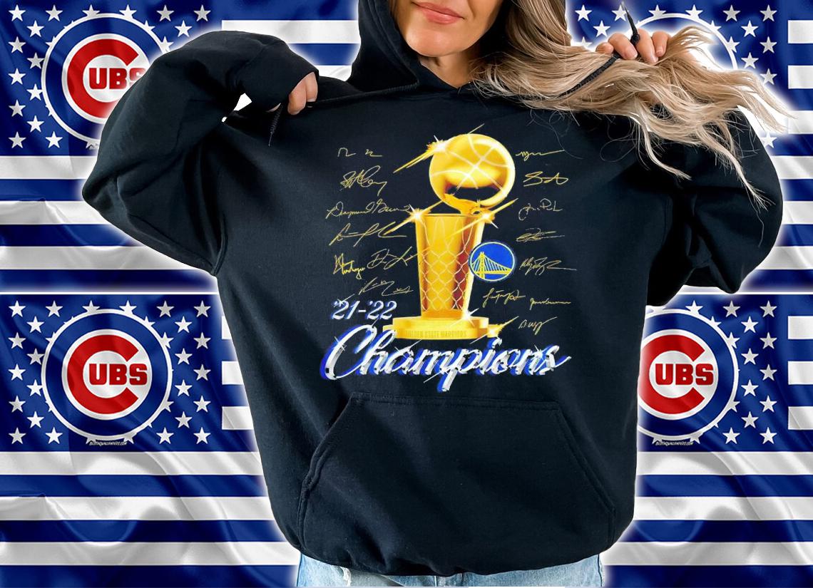 Warriors 2022 Finals Champions Forward Roster Signature Shirt t-shirt hoodie