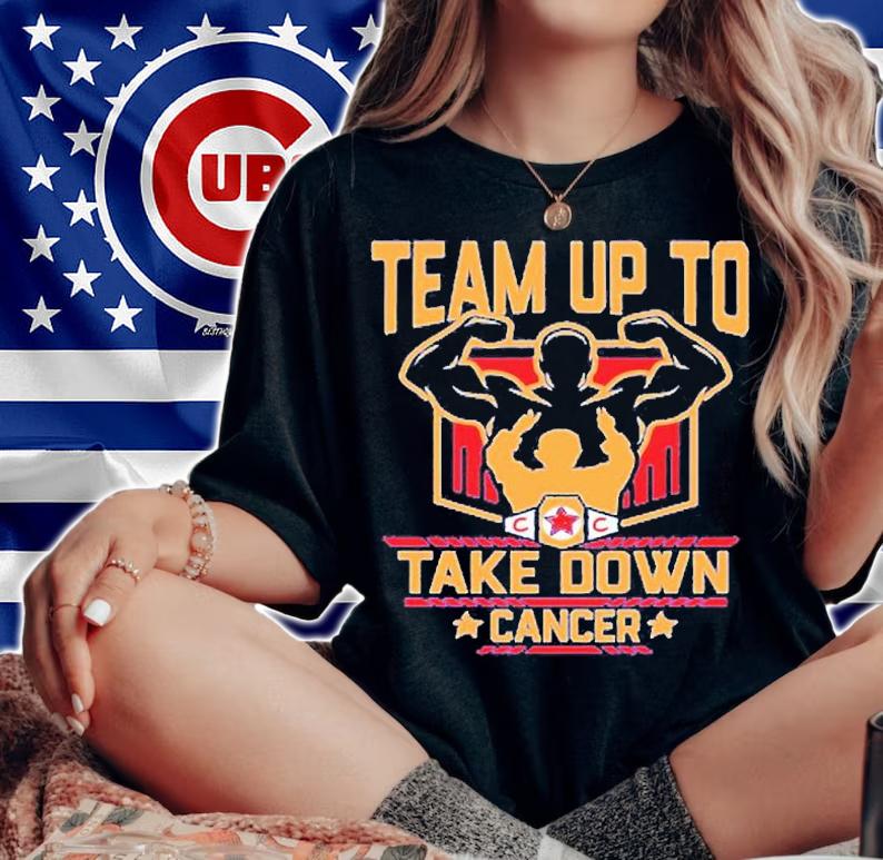 WWE Connor's Cure Team Up To Take Down Cancer shirt t-shirt