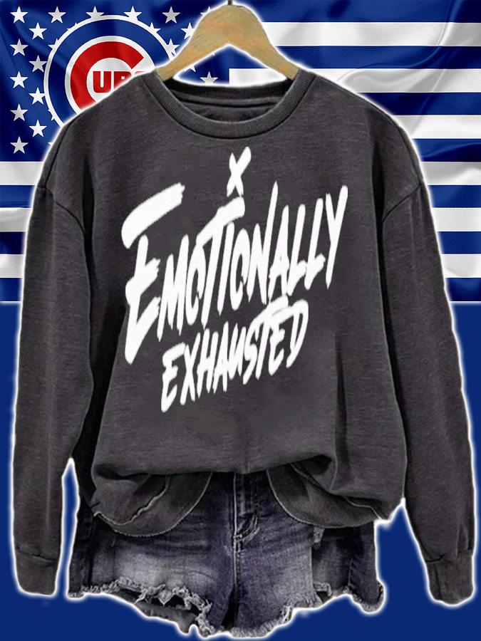 Emotionally Exhausted Phillyd Shirt t-shirt sweatshirt
