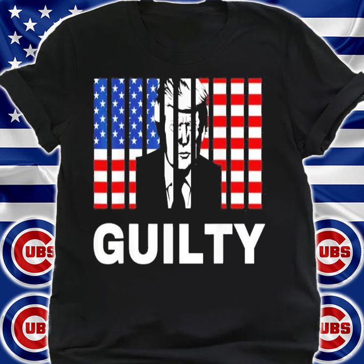 FBI Raids Trump's Mansion Guilty Anti-Trump American Flag Political Shirt t-shirt shirt