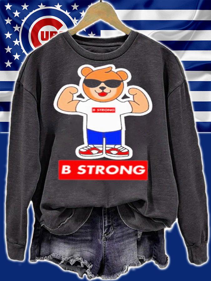 Happy Birthday Buddy Buddy Strong Brand B Strong Bear Shirt t-shirt