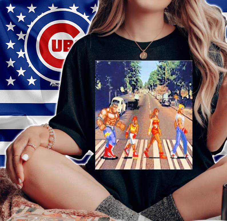 Inspired Streets Of Rage Abbey Road Shirt t-shirt woman shirt