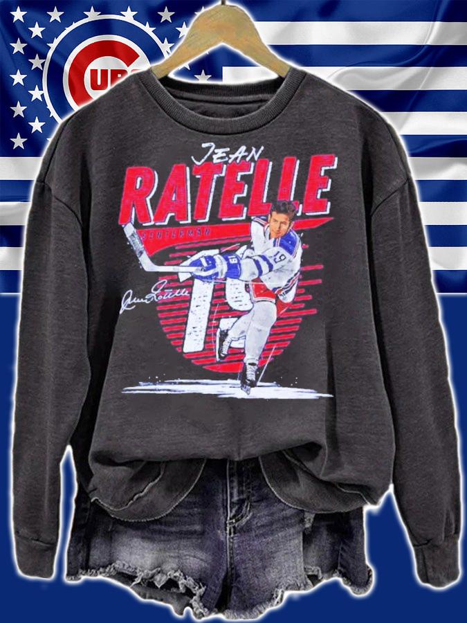 Jean Ratelle New York R Comet Hockey Shirt t-shirt sweatshirt