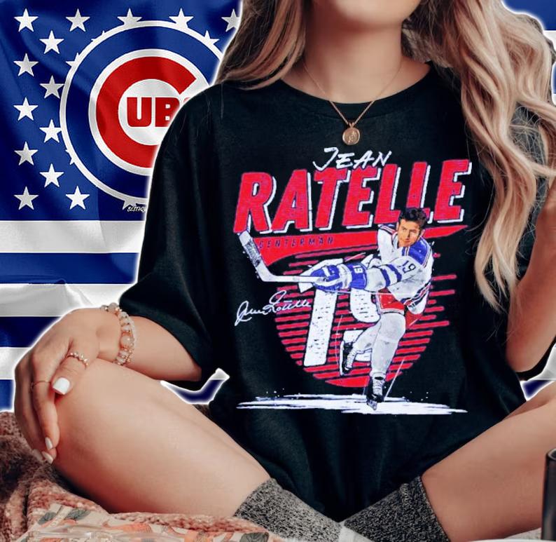 Jean Ratelle New York R Comet Hockey Shirt t-shirt woman shirt