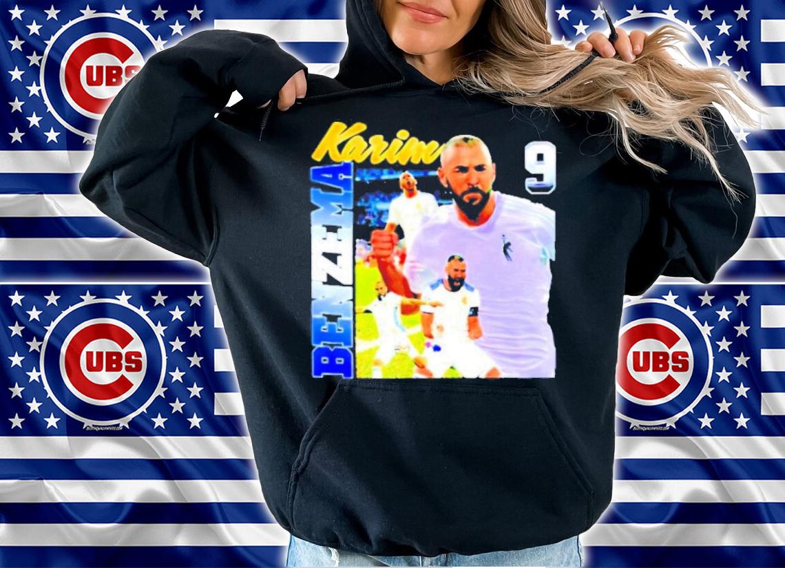 Karim Benzema 9 Real Madrid Shirt t-shirt hoodie