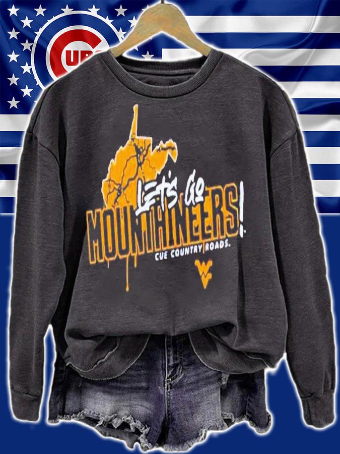 Let's Go Mountaineers Cue Country Roads Shirt t-shirt sweatshirt