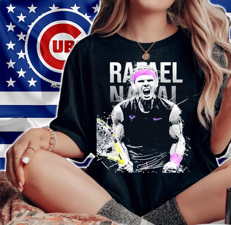 Let's Go Rafael Nadal Logo Tennis Player Vintage Shirt t-shirt woman shirt