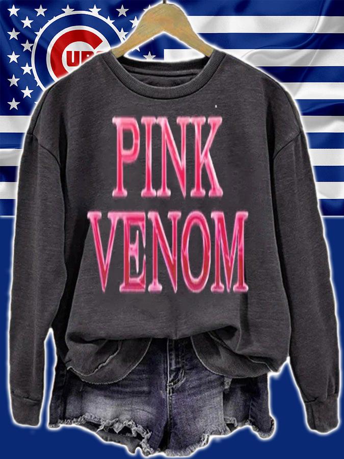 Logo Effect Blackpink Pink Venom Shirt t-shirt sweatshirt