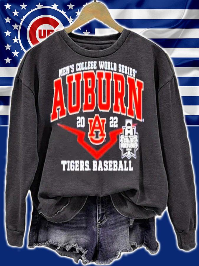 Men's College World Series Auburn Tigers 2022 Baseball CWS Single Team Shirt t-shirt sweatshirt