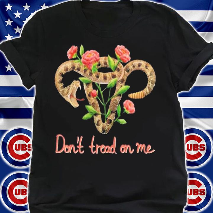 Pro Choice Pro Abortion Don't Tread On Me Uterus T-Shirt t-shirt shirt