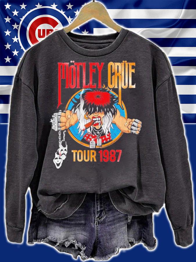 Replicated Motley Crue Tour 1987 Vintage Shirt t-shirt sweatshirt