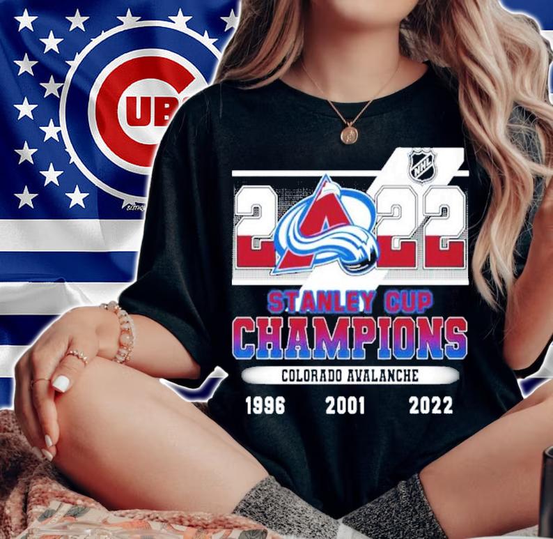 NHL Stanley Cup Champions Colorado Avalanche 2022 Shirt t-shirt woman shirt