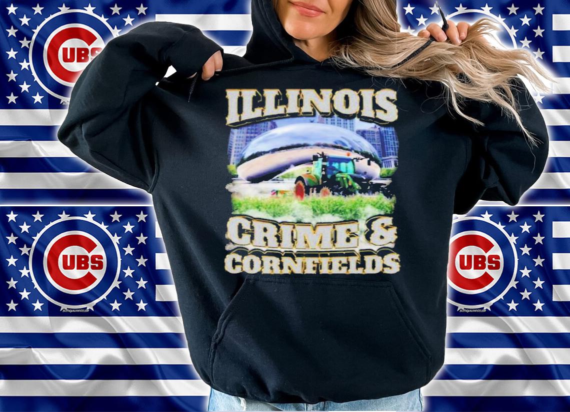 Official Illinois Crime And Cornfields Shirt t-shirt