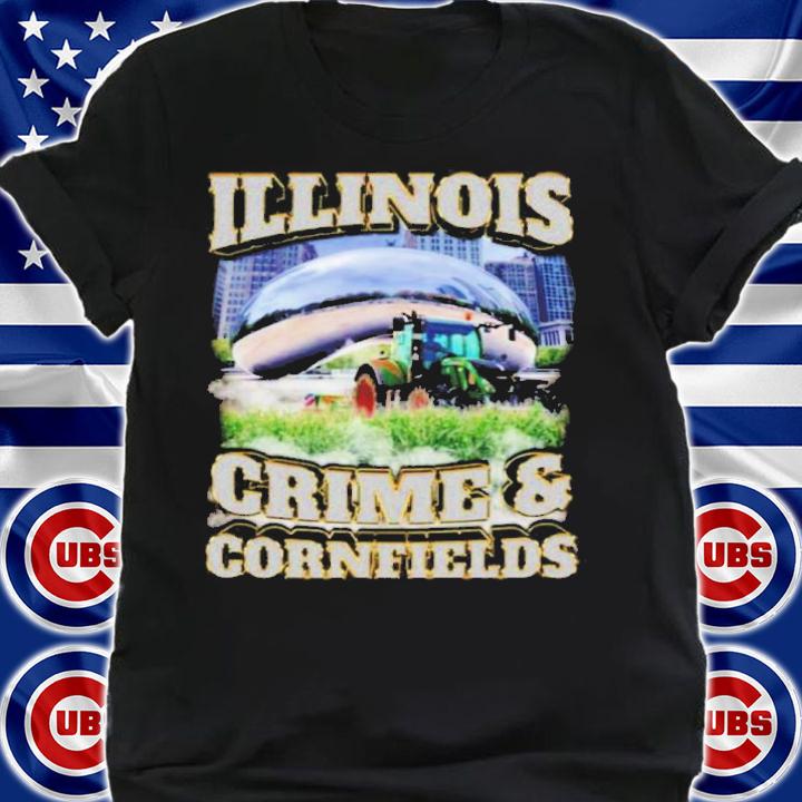 Official Illinois Crime And Cornfields Shirt t-shirt