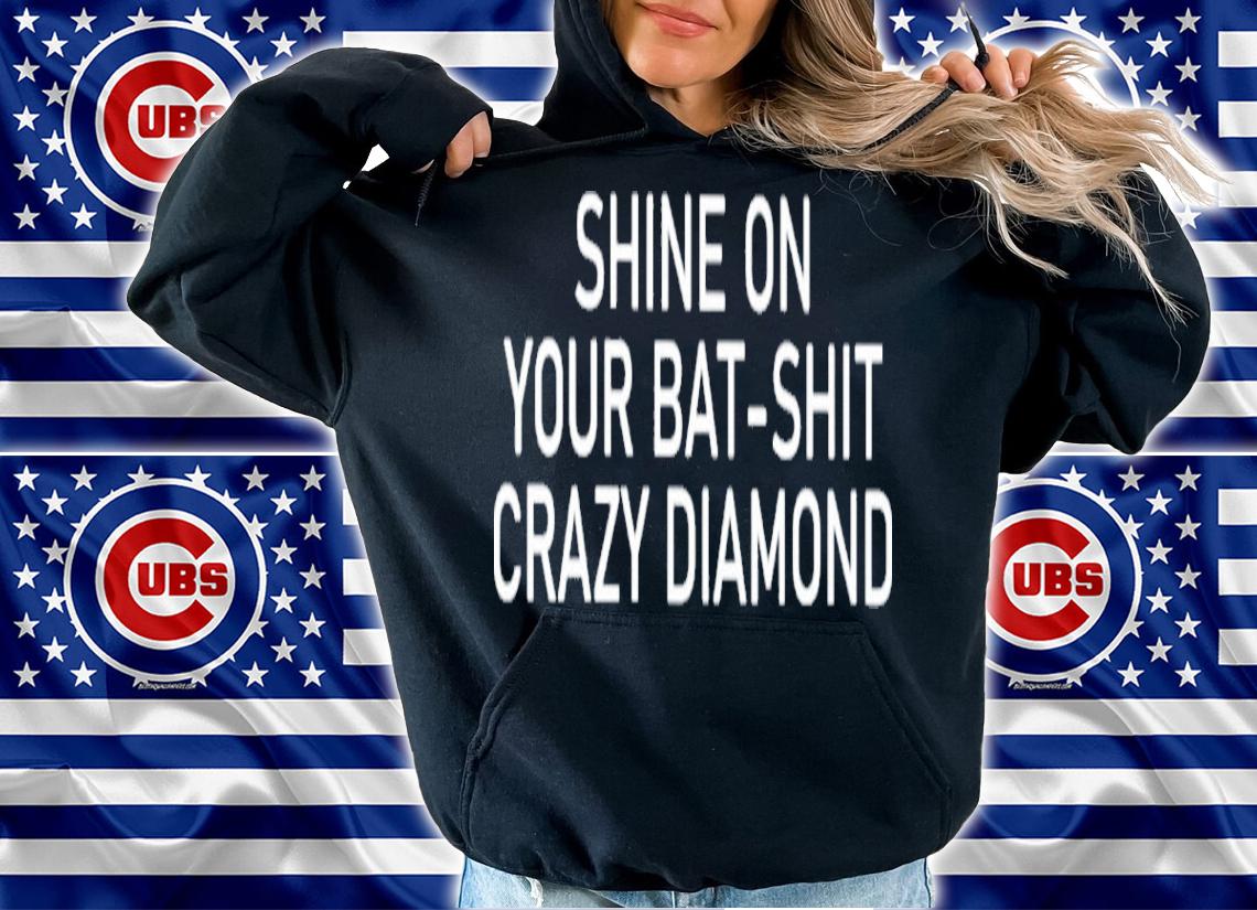Shine On Your Bat-shit Crazy Diamond Shirt t-shirt