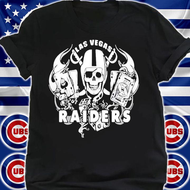 Skull in Las Vegas Raiders Essential shirt t-shirt