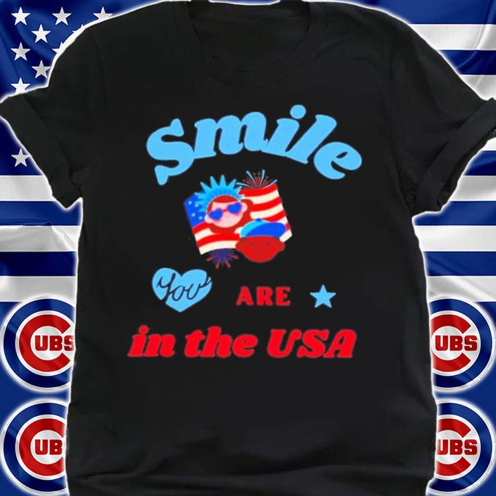 Smile You Are In The USA Shirt t-shirt shirt