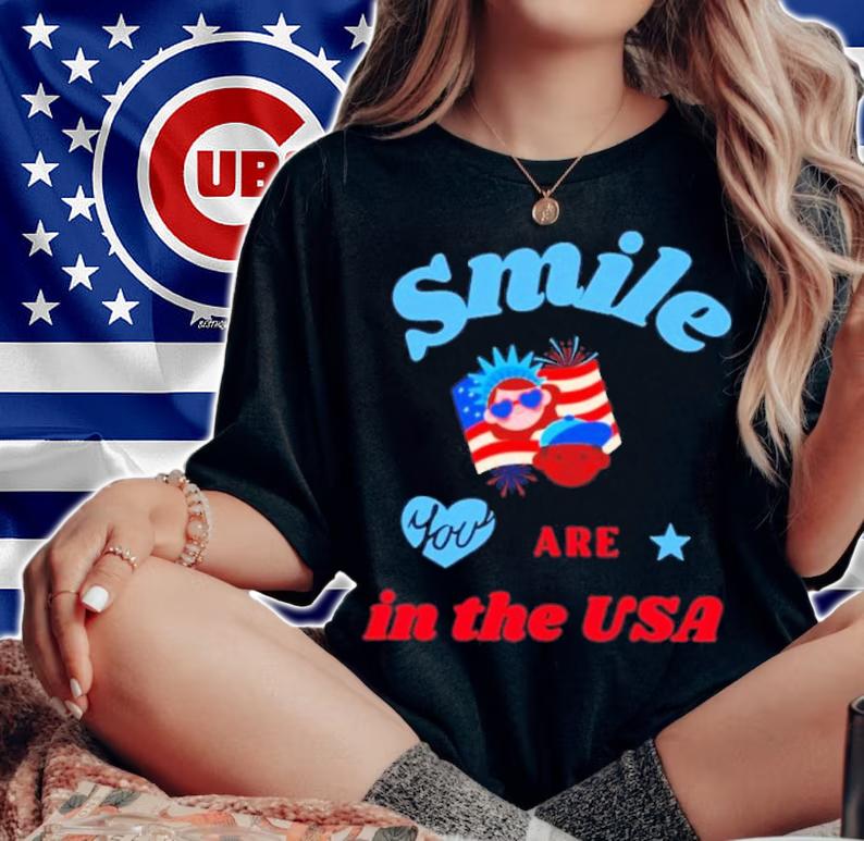 Smile You Are In The USA Shirt t-shirt woman shirt
