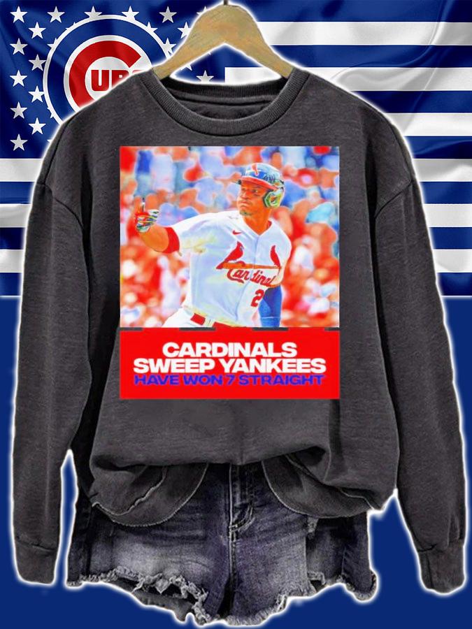 St Louis Cardinals Sweep Yankees Have Won 7 Straight Shirt t-shirt