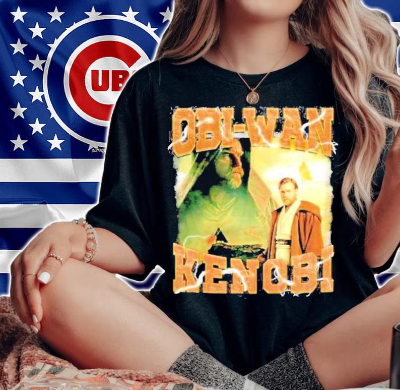 Star Wars Obi-Wan Kenobi Portrait Poster Shirt t-shirt woman shirt