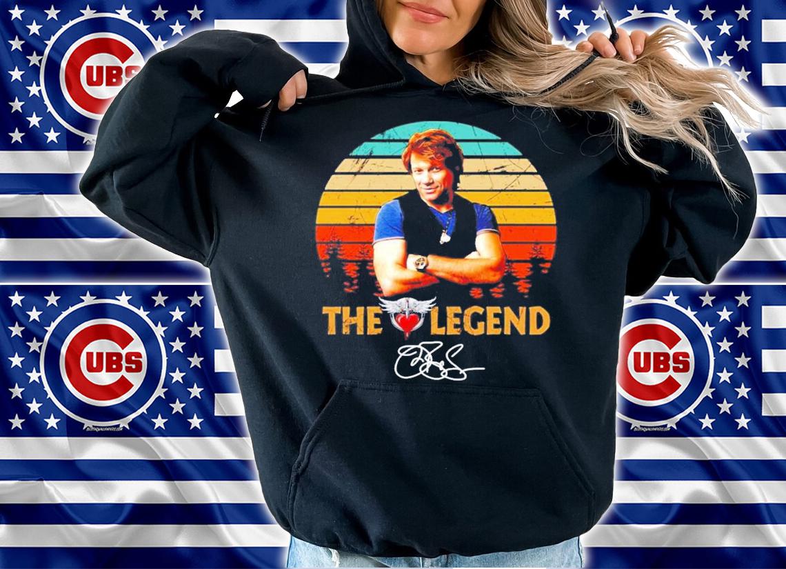 The Legend Wanted Dead Or Alive Bon Jovi Signature T-Shirt t-shirt hoodie