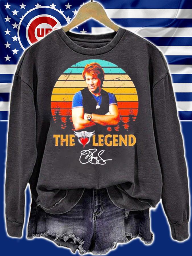 The Legend Wanted Dead Or Alive Bon Jovi Signature T-Shirt t-shirt sweatshirt