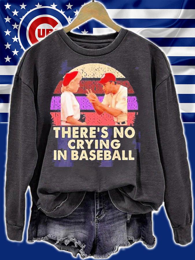 There's No Crying In Baseball Vintage Shirt t-shirt