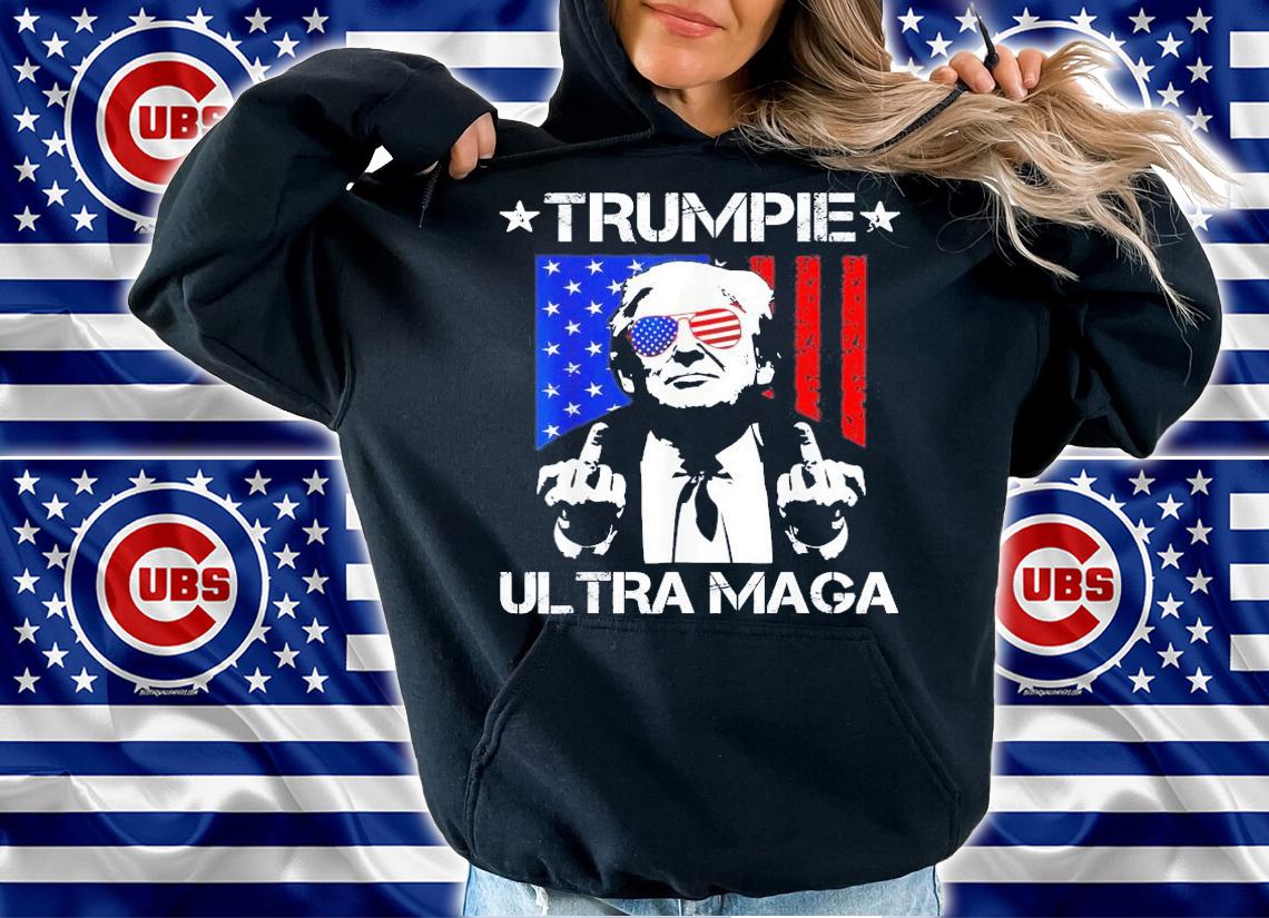 Trumpie Ultra Maga Trump 2024 Flag T-Shirt t-shirt