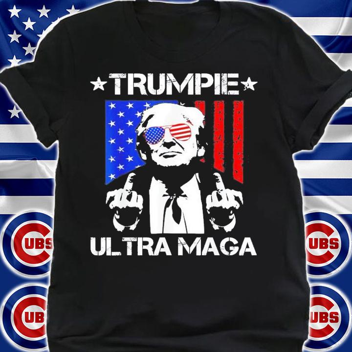 Trumpie Ultra Maga Trump 2024 Flag T-Shirt t-shirt