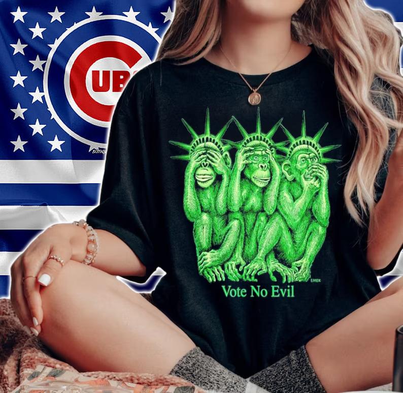 Vote No Evil Emek Artman Shirt t-shirt