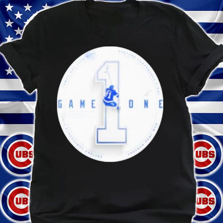 Tampa Bay Lightning Vs New York Rangers Game One Stanley Cup Playoff 2022 Shirt t-shirt shirt