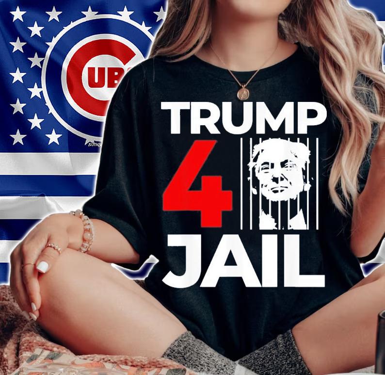 Trump 4 Jail FBI Searches Trump's House Prison Trump For Prison T-Shirt t-shirt woman shirt