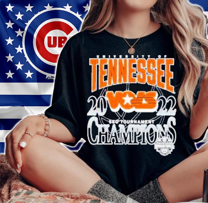 University Of Tennessee VOLS 2022 Sec Baseball Tournament Champions Shirt t-shirt woman shirt