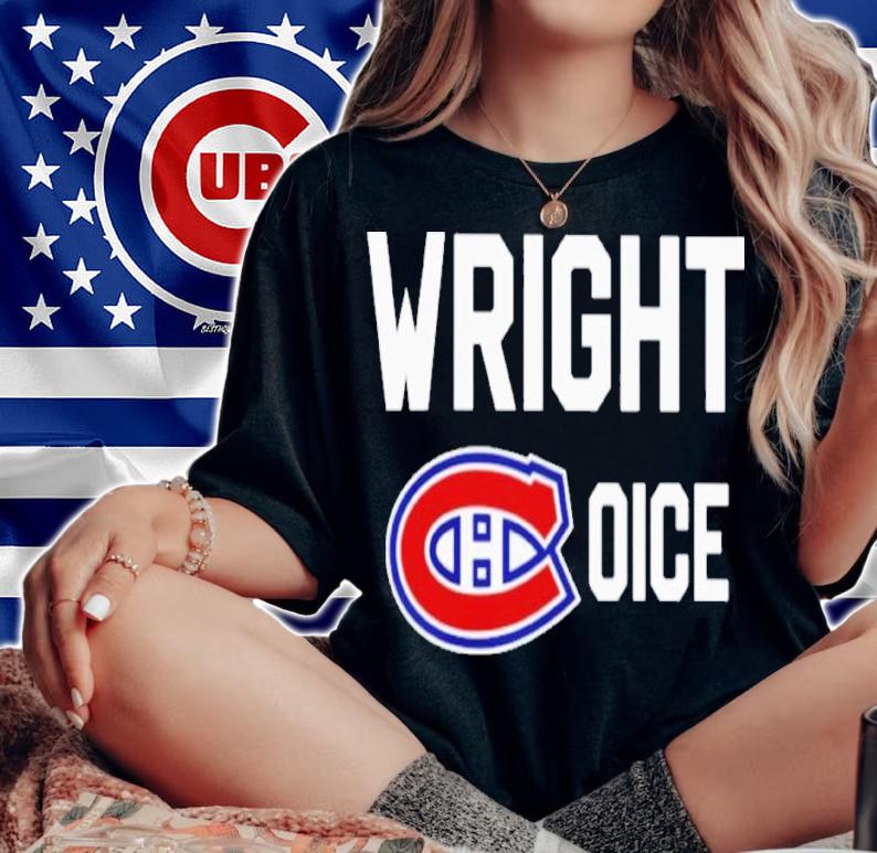 Wright Choice Montreal Canadiens Hockey Shirt t-shirt woman shirt