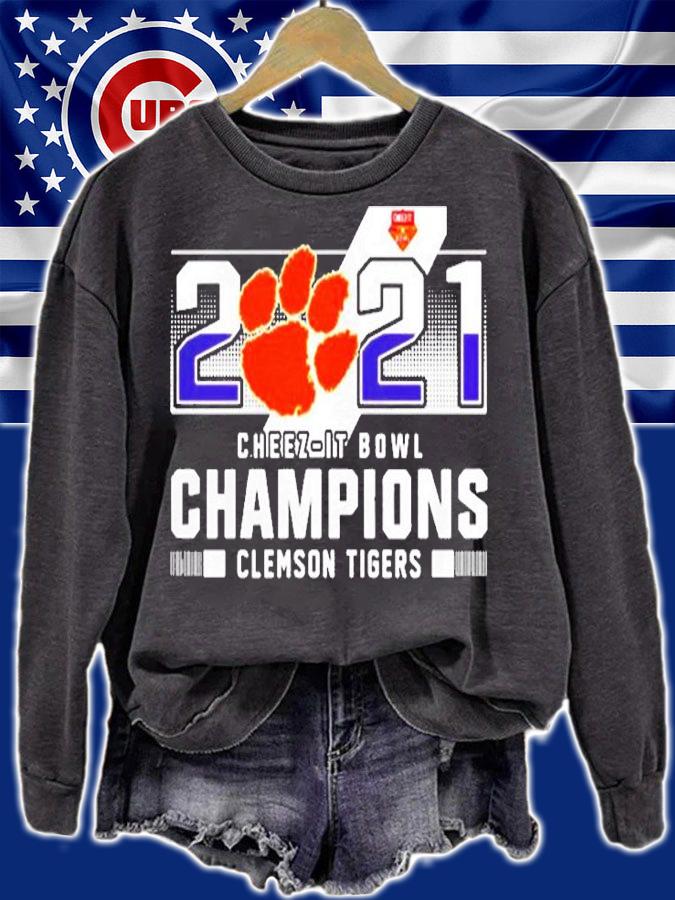 2021 Cheez It Bowl Champions Clemson Tigers Shirt t-shirt