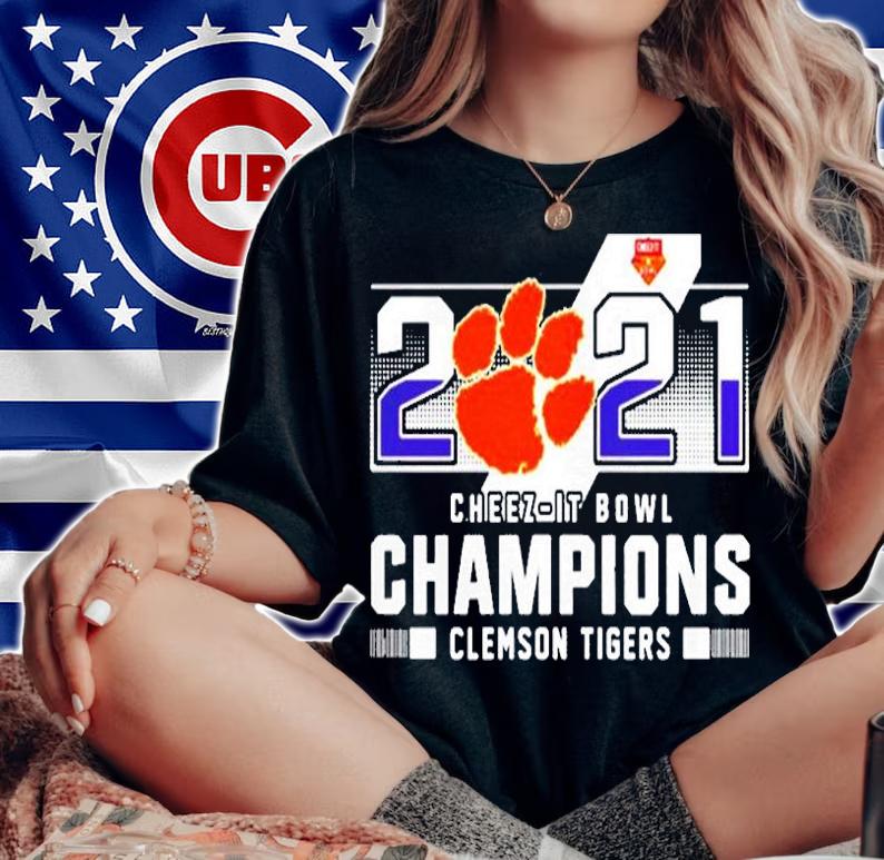 2021 Cheez It Bowl Champions Clemson Tigers Shirt t-shirt
