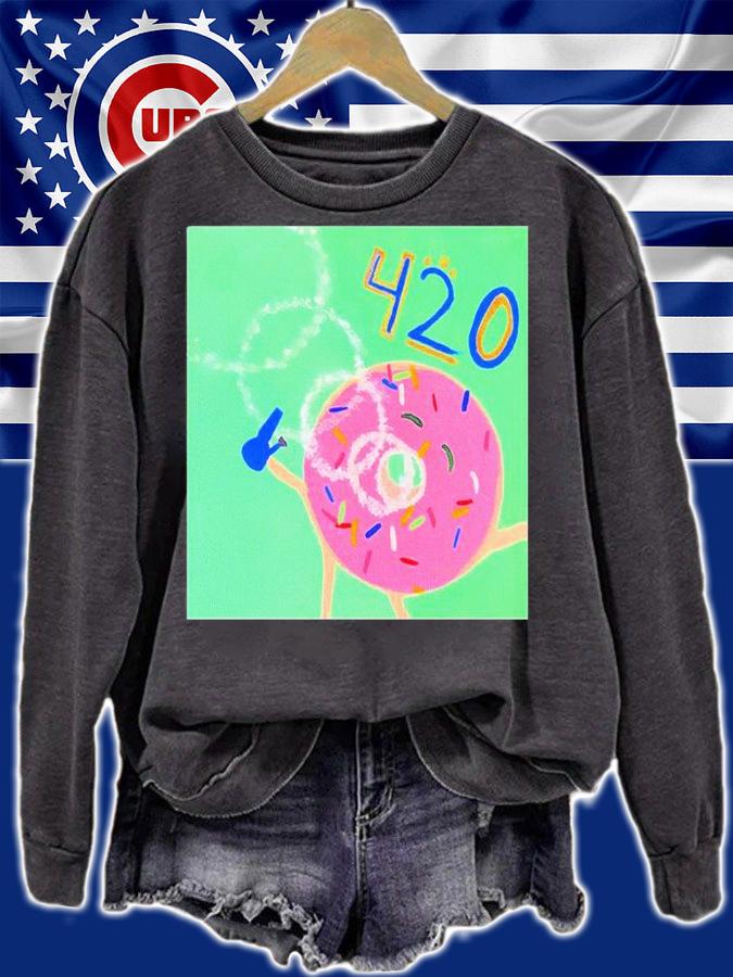 420 Large Donut Classic T-Shirt t-shirt