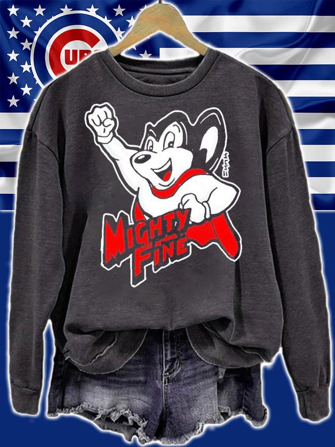 A Mouse In A Mighty Fine Shirt t-shirt sweatshirt
